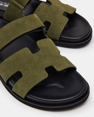 MAIVEN GREEN SUEDE