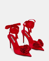 ROSIE RED SATIN