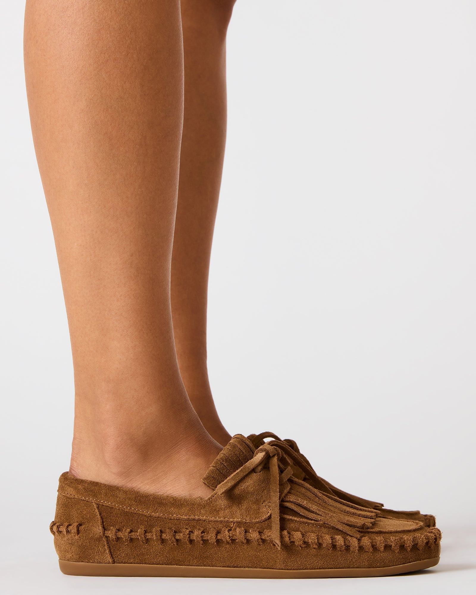SAMUAL CHARM CHESTNUT SUEDE