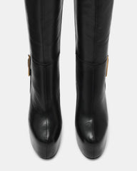 SCORN BLACK LEATHER