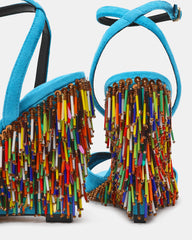 SORYNN TURQUOISE MULTI SEQUINS
